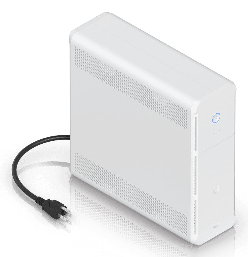 Ubiquiti UniFi UPS Tower USV 1,5 kVA/1000 W Line-Interaktiv – Desktop – C13×10, Eingang NEMA 5-15P – Weiss
