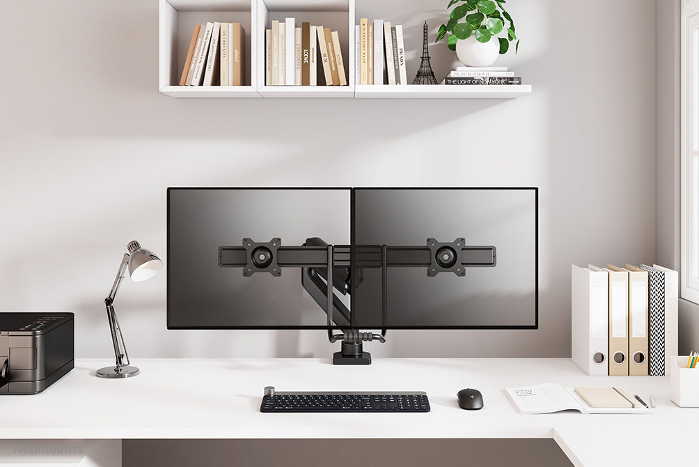 Neomounts Ds75-450Bl2 – Monitorarm – bis 32", Neigen/Schwenken, Schwarz