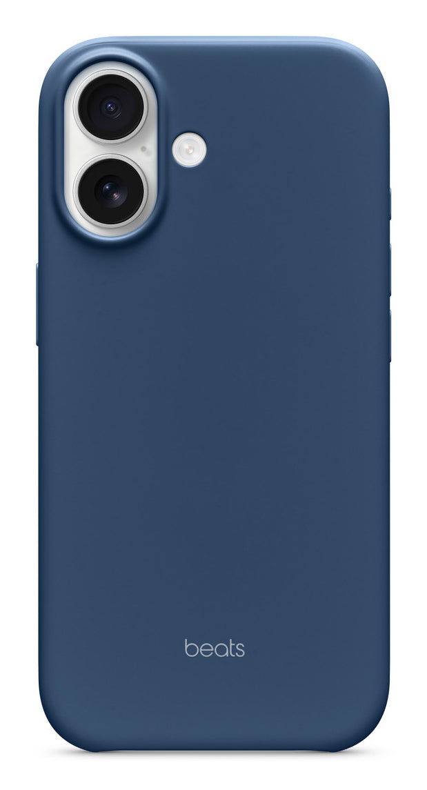 Apple Beats Backcover – für Apple iPhone 17, MagSafe, Mikrofaser+PC, Bedrock Blue