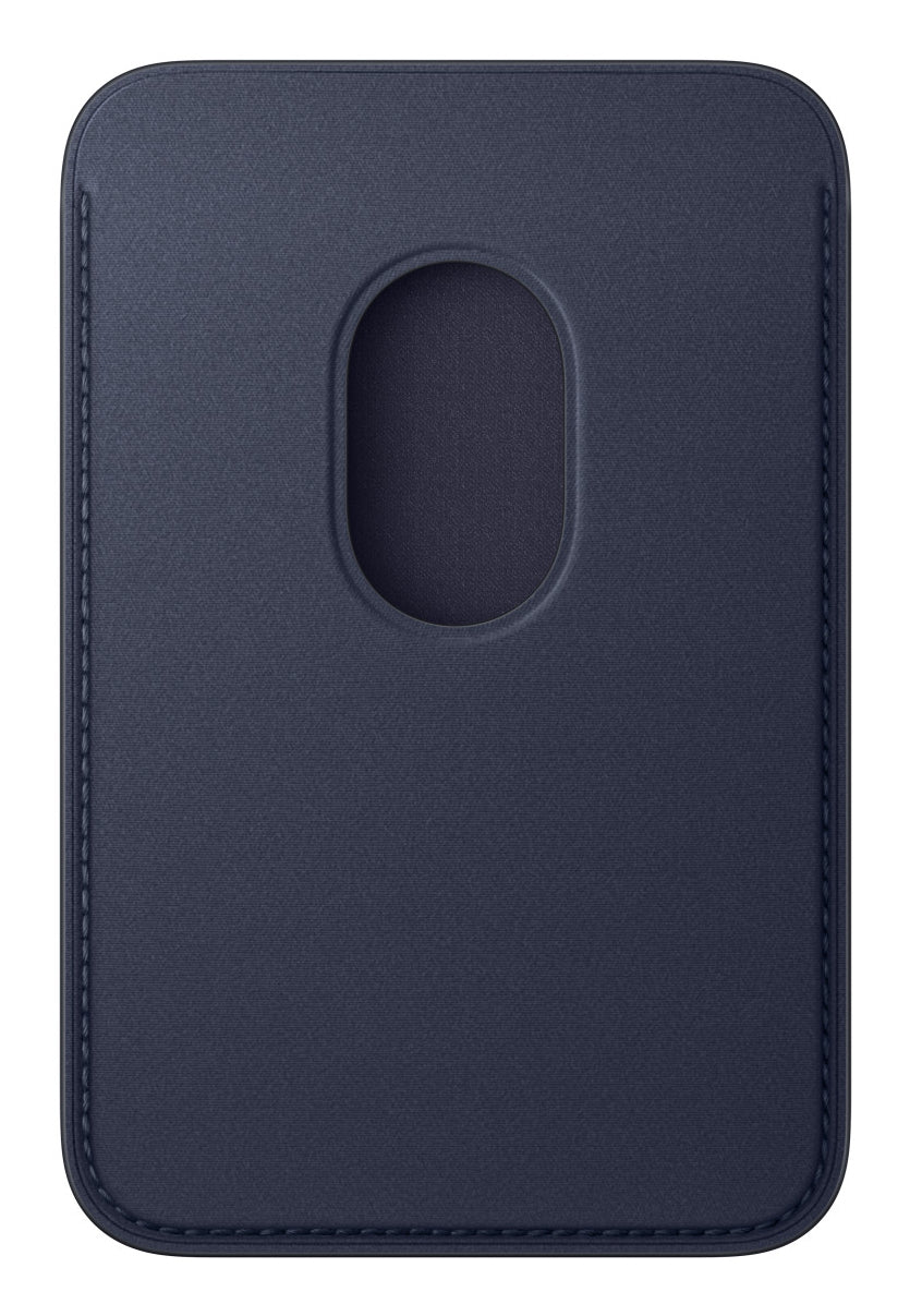 Apple Feingewebe Wallet MGH94ZM/A – Kartenhalter – für iPhone (MagSafe) – Navy