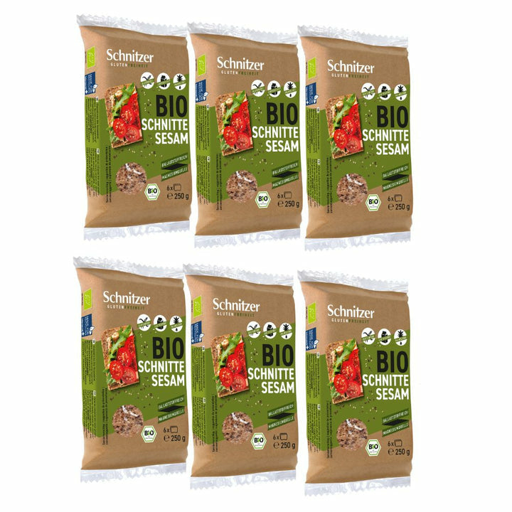 Schnitzer Sesambrot – Bio, glutenfrei – 250 g