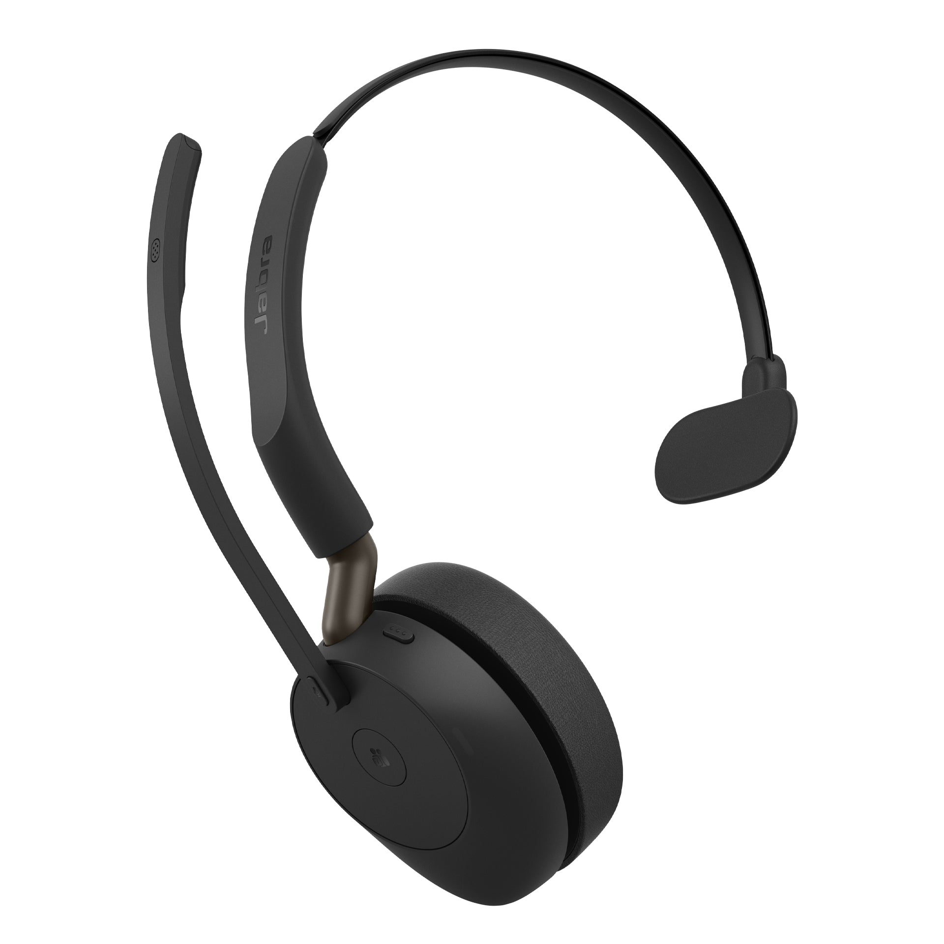 Jabra Evolve3 65 Mono Office-Headset – On-Ear, BT, MS Teams zertifiziert, mit USB-C-Dongle, Schwarz