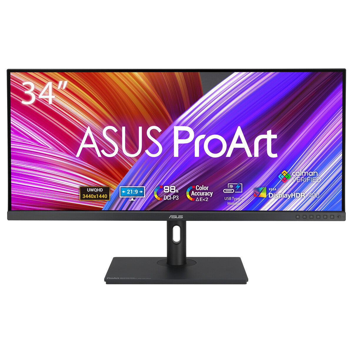 ASUS ProArt PA348CGV – Monitor, 34", 3440 × 1440, Schwarz