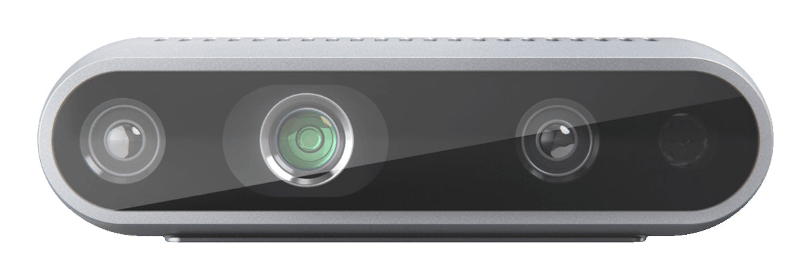 Intel REALSENSE KAMERA D435I SINGLE – Kamera, 1080p 30 fps, IR 720p 90 fps, USB-C, silber