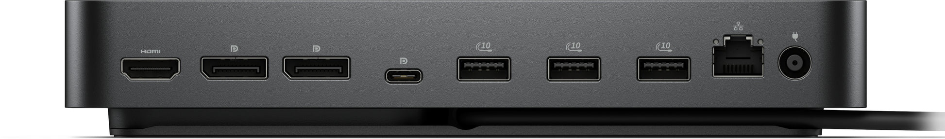 DELL WD25 Dockingstation – USB-C, 2× DP, 1× HDMI, 4× USB-A, 2× USB-C, 100 W PD, 2,5GbE