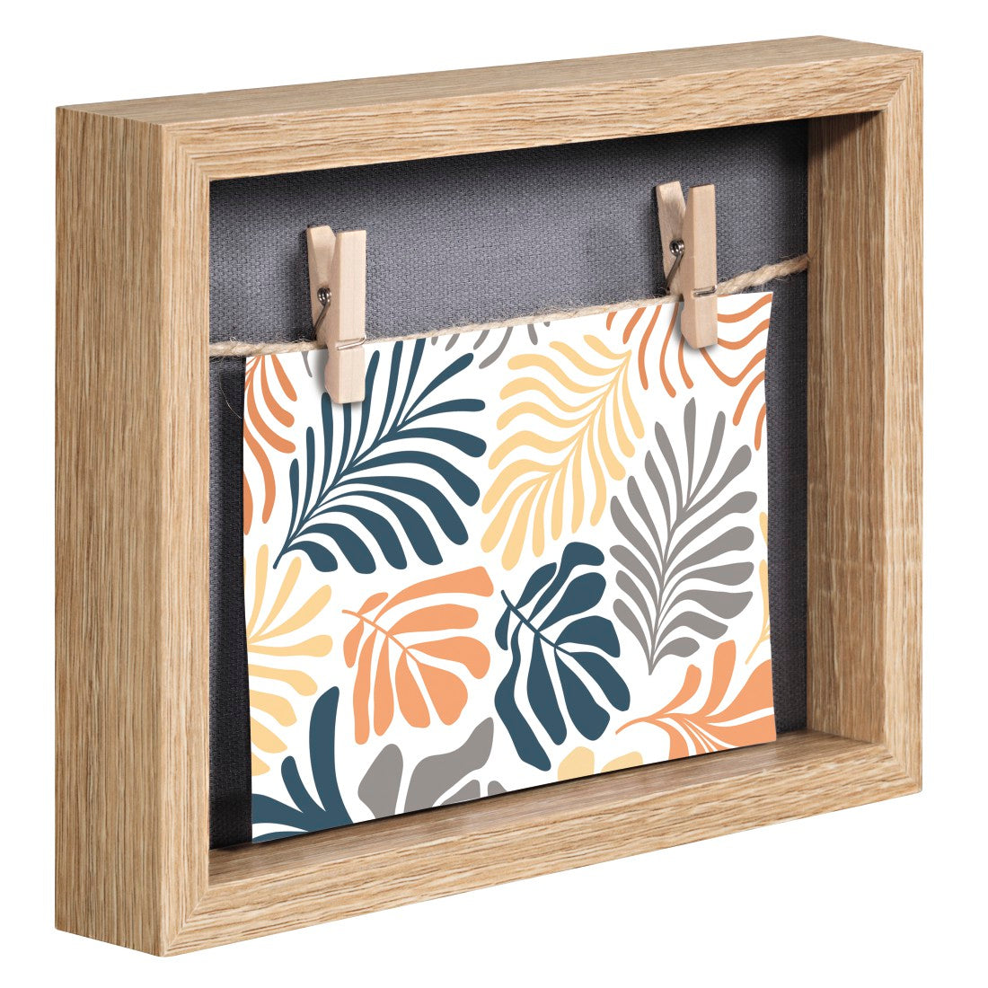 Hama Muro Bilderrahmen – für 16,5 × 21,5 cm – MDF, Eiche
