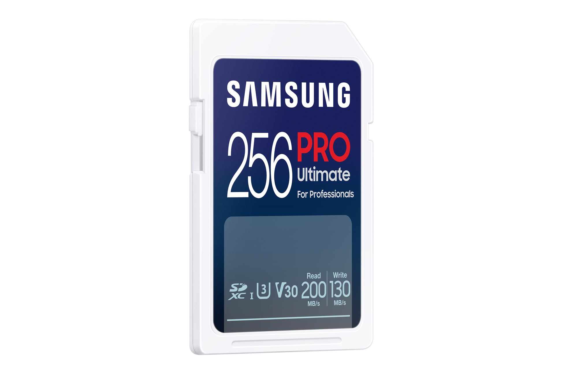 Samsung MB-SY256S SDXC 256 GB – UHS-I, U3, V30, 200/130 MB/s, Weiss