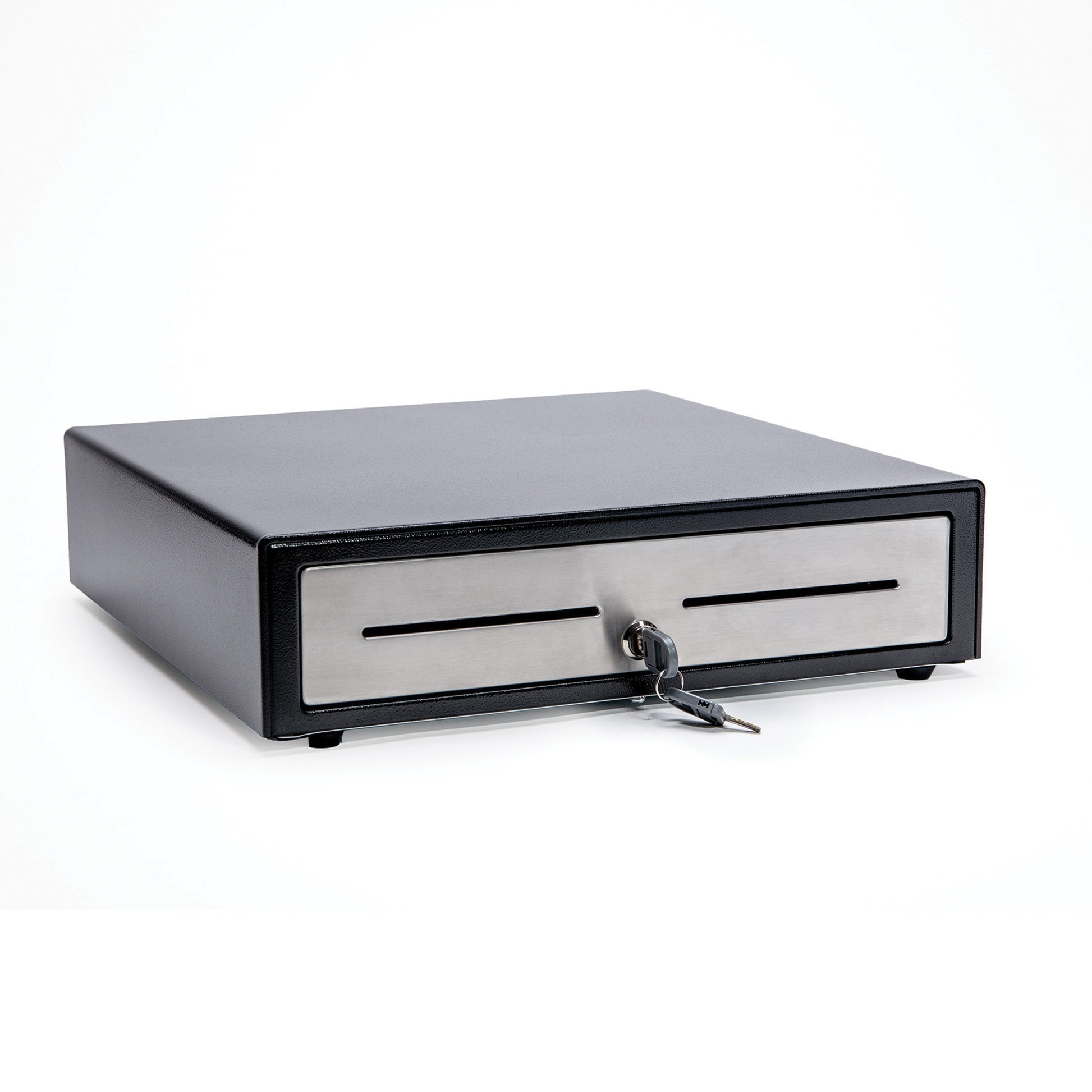 Star Micronics Manuelle Kassenlade, Edelstahl, Schwarz, 350 mm × 110 mm × 405 mm, CD4-1416BKSS48
