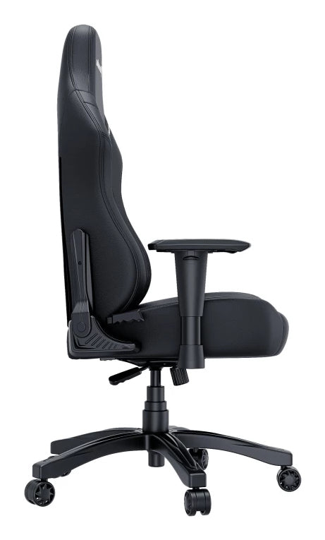 Anda Seat Konferenzstuhl Luna – 90 kg, Kunstleder, Schwarz