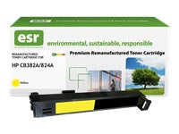 esr 824A Gelber Toner – Kompatibel – 21'000 Seiten – für HP LaserJet CM6030/CM6040/CP6015