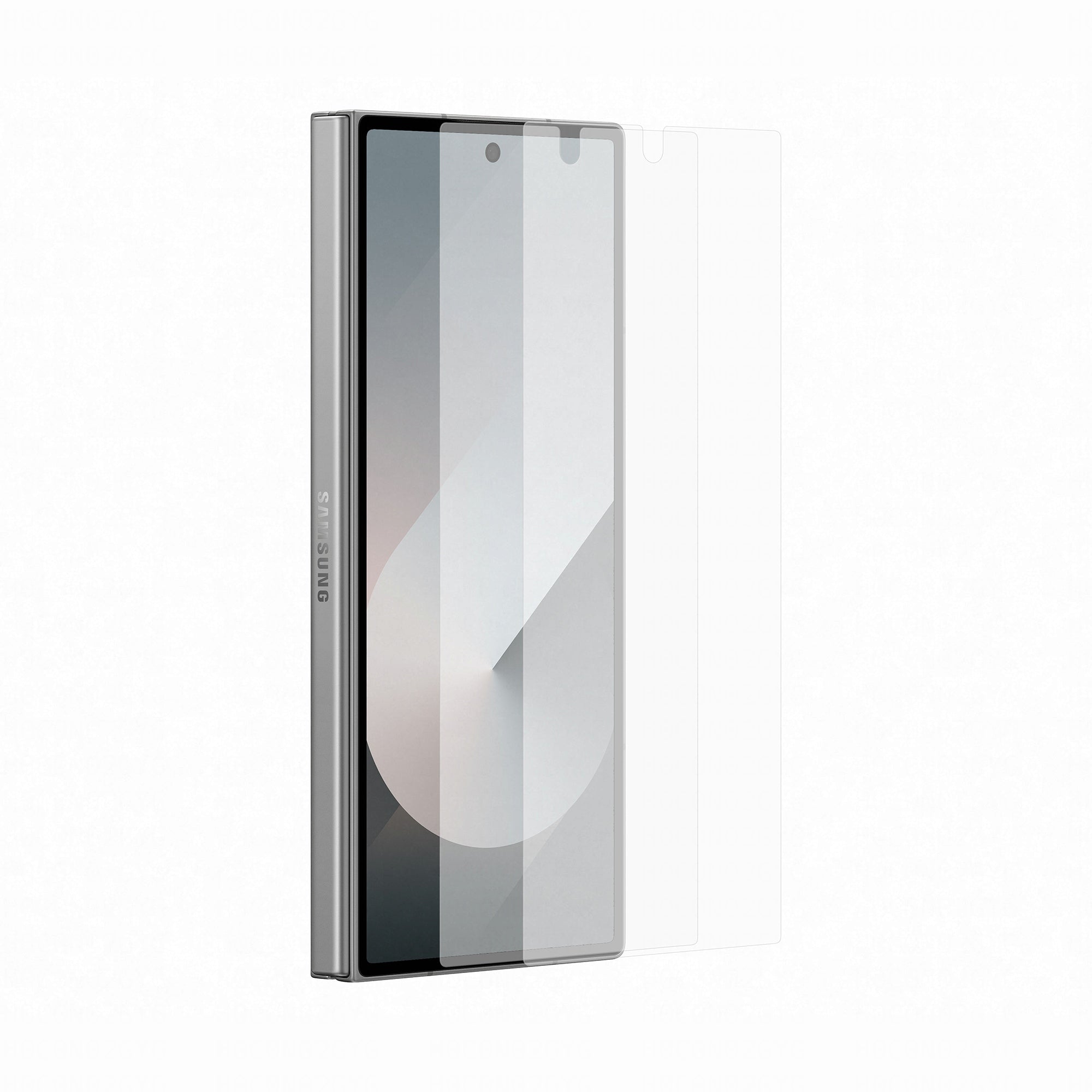 Samsung Displayschutz (Folie), Anti-Fingerprint – für Galaxy Z Fold6 – 2er-Pack