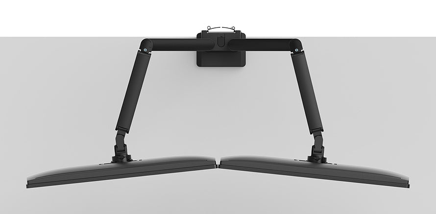 Neomounts Ds70-250Bl2 – Monitorarm, Dual, bis 32", VESA 75 × 75/100 × 100 mm, 9 kg, schwarz