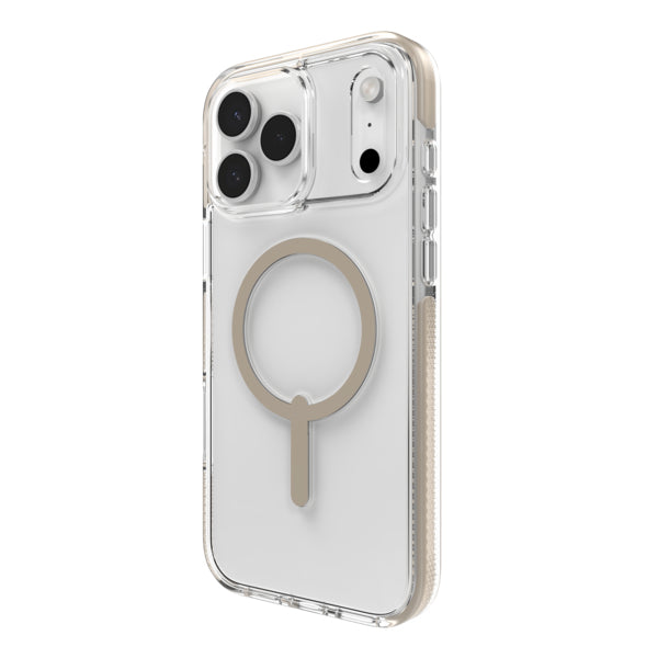 ZAGG Santa Cruz Snap Backcover – für Apple iPhone 17 Pro Max, MagSafe, Graphen, Titan, bis 4 m sturzsicher