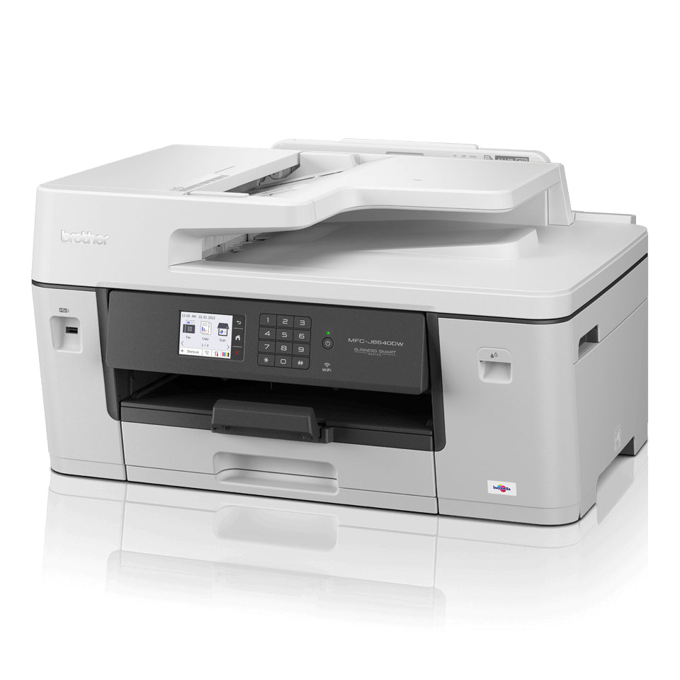 Brother MFC-J6540DW – Farbiges Tintenstrahl-MFP A3, 4-in-1 – USB/LAN/WLAN – Duplex, ADF – 28 ppm S/W