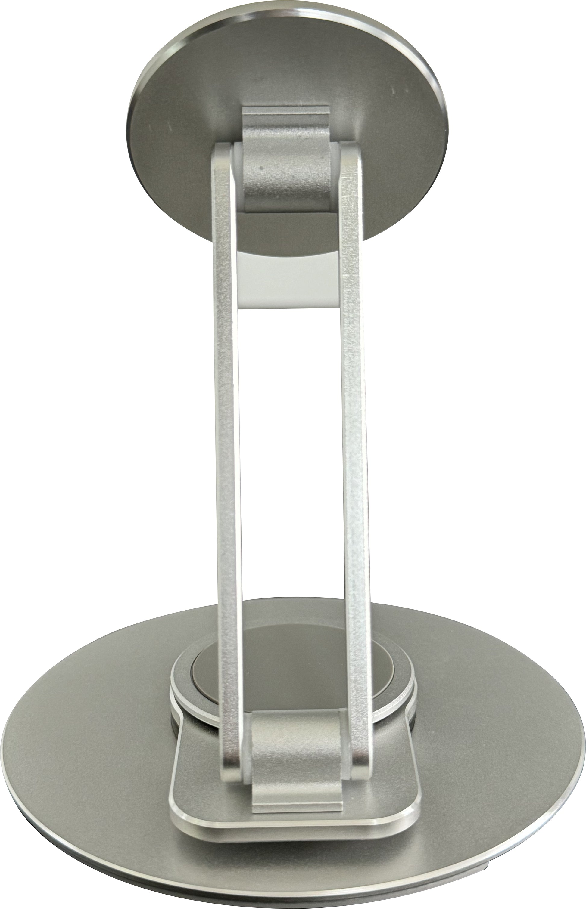 Vision MagSafe Turntable – Tisch-Ständer – Magnetische Montage, verstellbar – für iPhone (MagSafe) – Silber