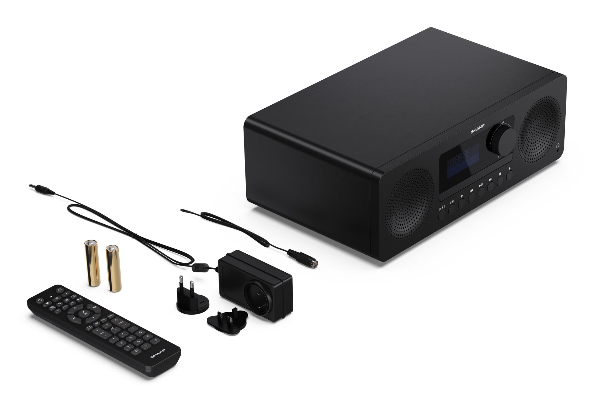 Sharp XL-B720D – Heim-Audio-Mikrosystem, Schwarz