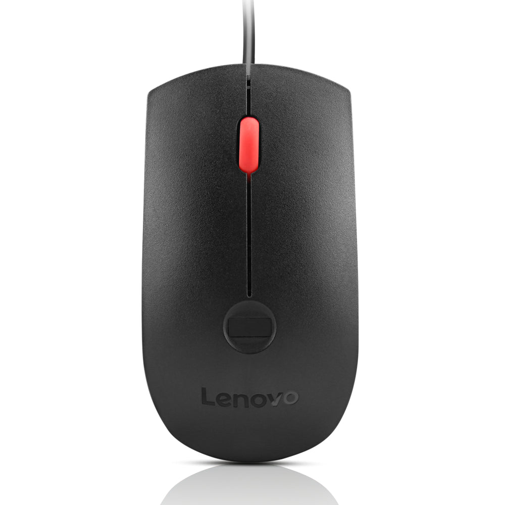 Lenovo 4Y51M03357 – Maus – Kabelgebunden (USB‑A), 1600 DPI, beidhändig, Schwarz
