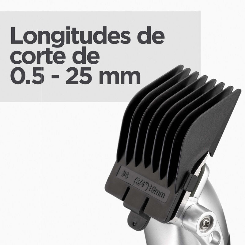BaByliss Haarschneider E812E – 0,5–25 mm Schnittlänge, Li-Ion Akku, 20 min Laufzeit – schwarz