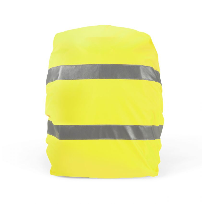DICOTA HI-VIS P20471-01 – Freizeit-Rucksack – 25 l, rPET, gelb, Reflexstreifen