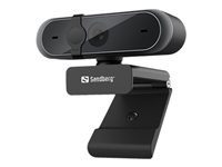 Sandberg USB Webcam Pro – Sichtschutzblende, Full HD 1080p