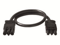 Bachmann Netzkabel, GST18i3 auf GST18i3, 3 m, Schwarz
