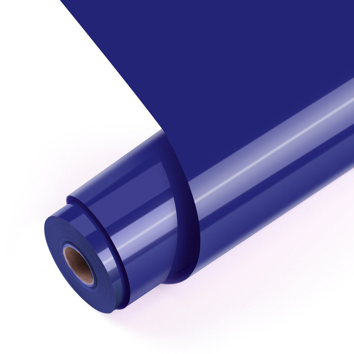 LOKLiK Aufbügelfolie (HTV), Blau, Glänzend, 30,5 × 180 cm, 1 Rolle