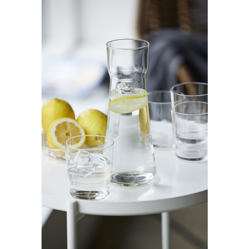 Lyngby Glas Karaffenset Lissabon – 5-teiliges Set, 1 l, Ø 10,0 cm, H 25,0 cm, Glas, spülmaschinenfest