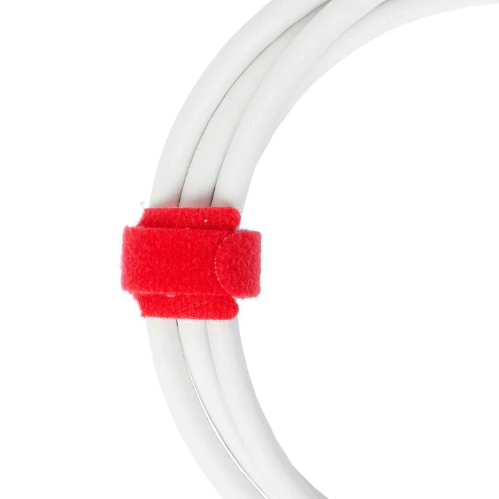Lanview Klettkabelbinder, 150 mm × 12 mm, 10er-Pack – mehrfarbig