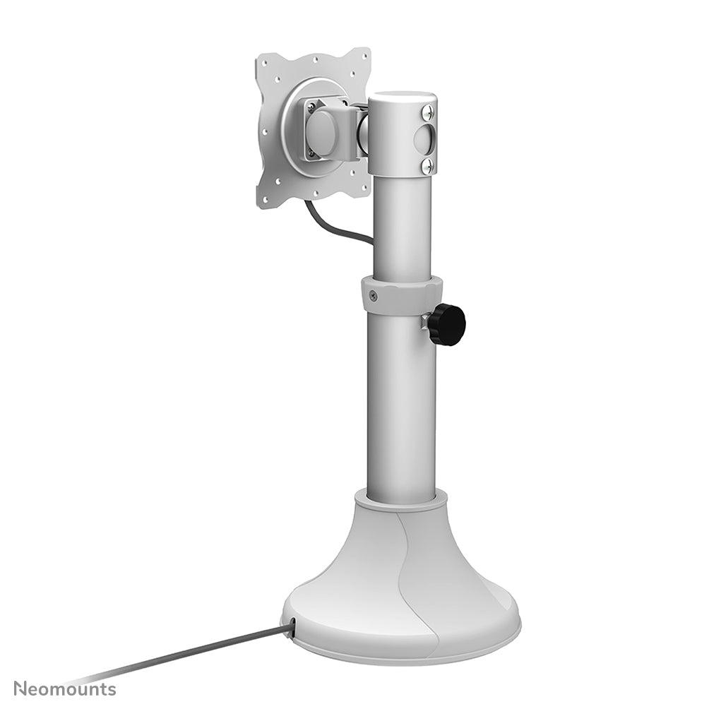 Neomounts FPMA D025SILVER – Monitorarm, Tischdurchführung, bis 30", VESA 75 × 75/100 × 100 mm, 12 kg