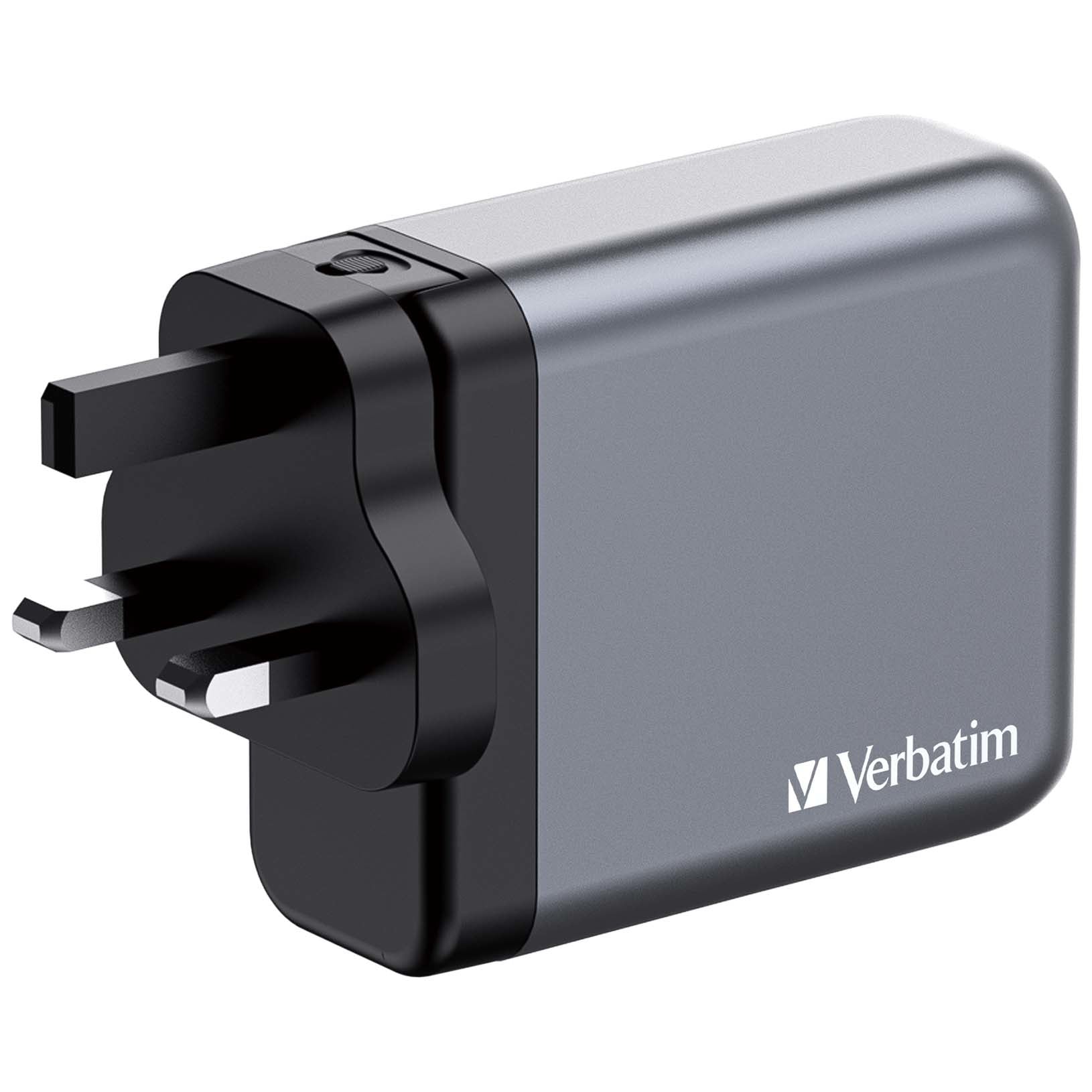 Verbatim 32203 Ladegerät – 140 W, 3× USB-C + 1× USB-A, PD, QC, PPS, GaN