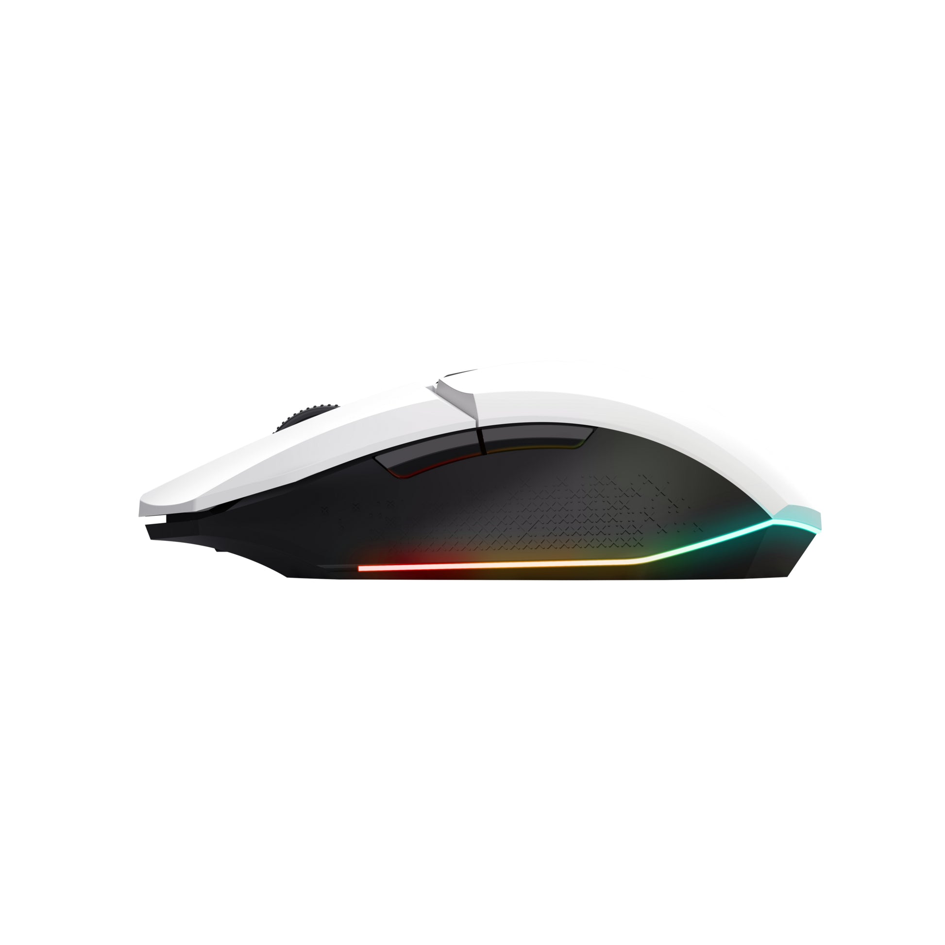 Trust GXT 110 Felox – Gaming-Maus – Kabellos (2,4 GHz), 4800 DPI, RGB-Beleuchtung, rechts, Weiss