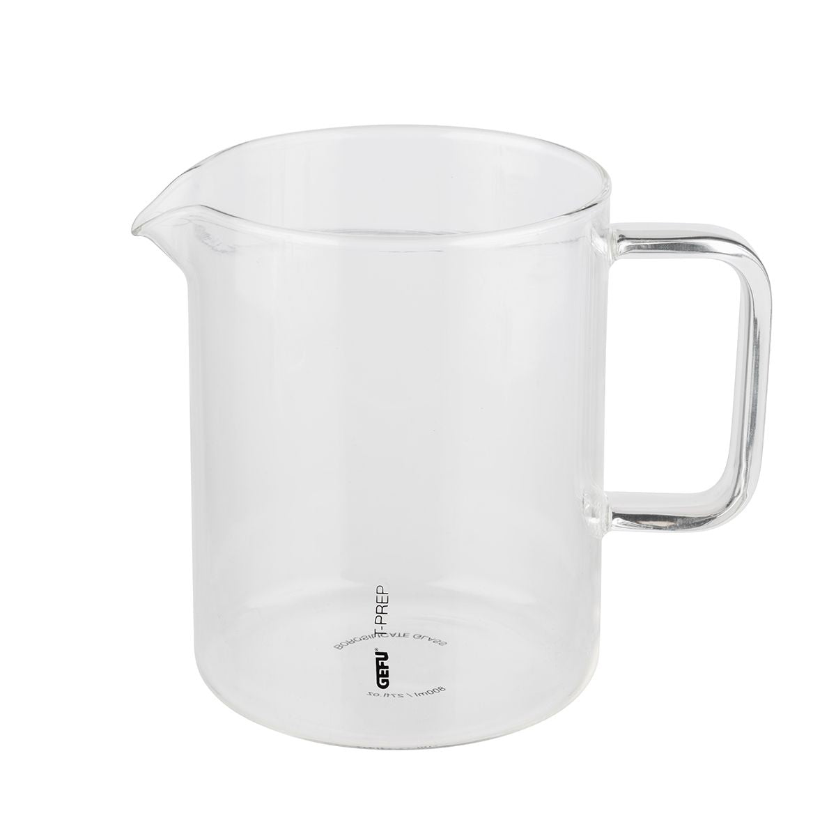 GEFU Teekanne T-PREP – 800 ml, H 15,0 cm, Glas/Edelstahl, mit Edelstahlfilter, spülmaschinenfest