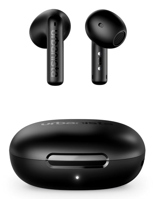 Urbanista Santa Monica – True Wireless In-Ear Kopfhörer – Bluetooth, ANC – Schwarz – bis 24 h