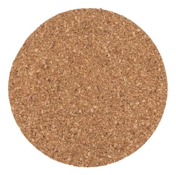 Furber. Furber Glasuntersetzer – 6er Set, Ø 10,0 cm, Kork, Braun, für Gläser