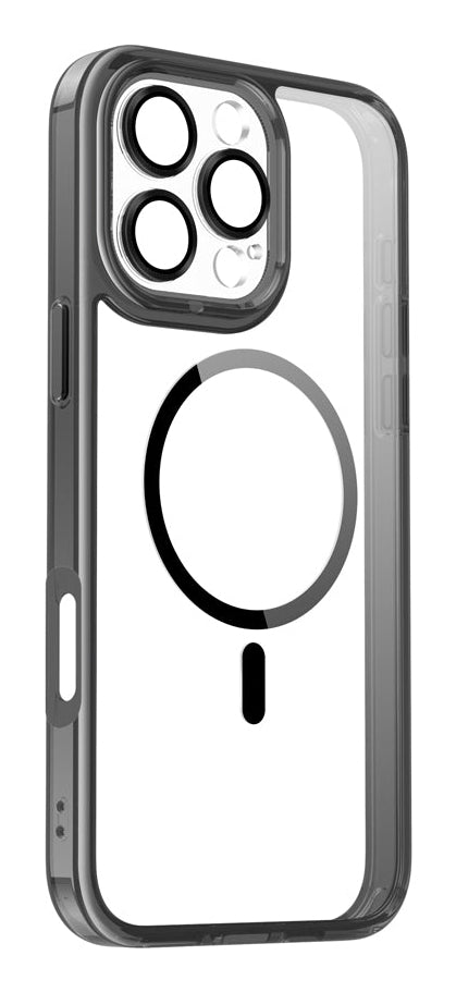 Valenta Trend MagSafe Backcover – für iPhone 16 Pro, Schwarz, TPU