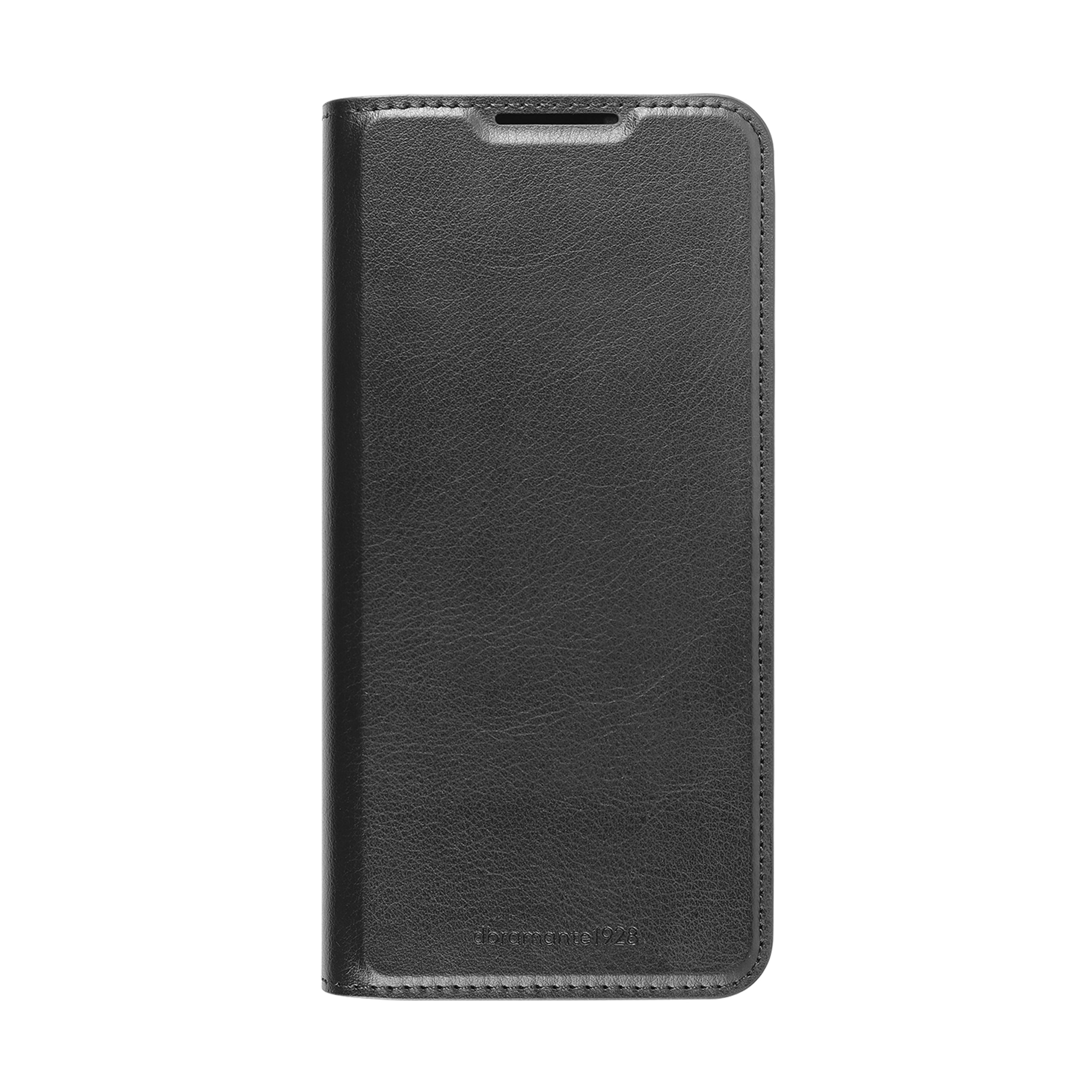 dbramante1928 Oslo Folio – für Samsung Galaxy A25 5G, mit Ständer, mit Kartenfach, PU, Schwarz, Displayschutz