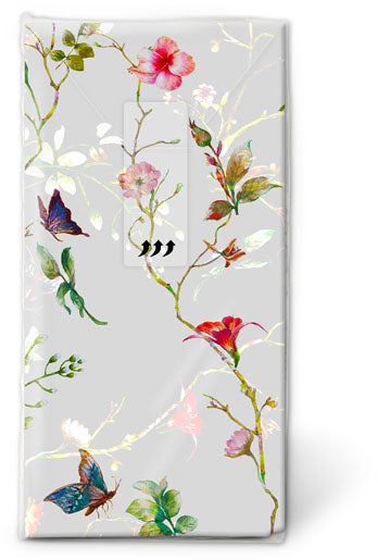 Paper + Design Dainty Taschentücher – 4-lagig, 215 × 220 mm – 10 Taschentücher – FSC