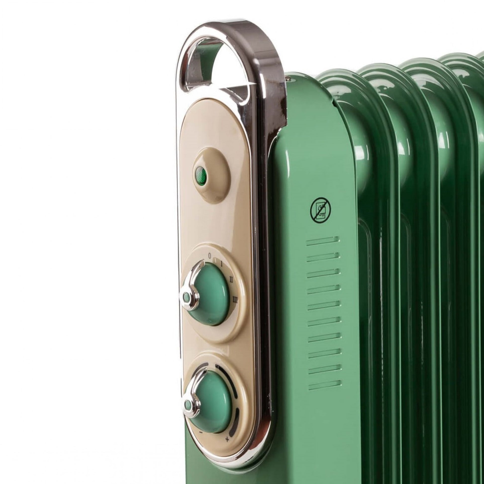 Ariete Öl-Heizlüfter ARI-8251-GR – 2000 W, 3 Stufen, Thermostat, Grün