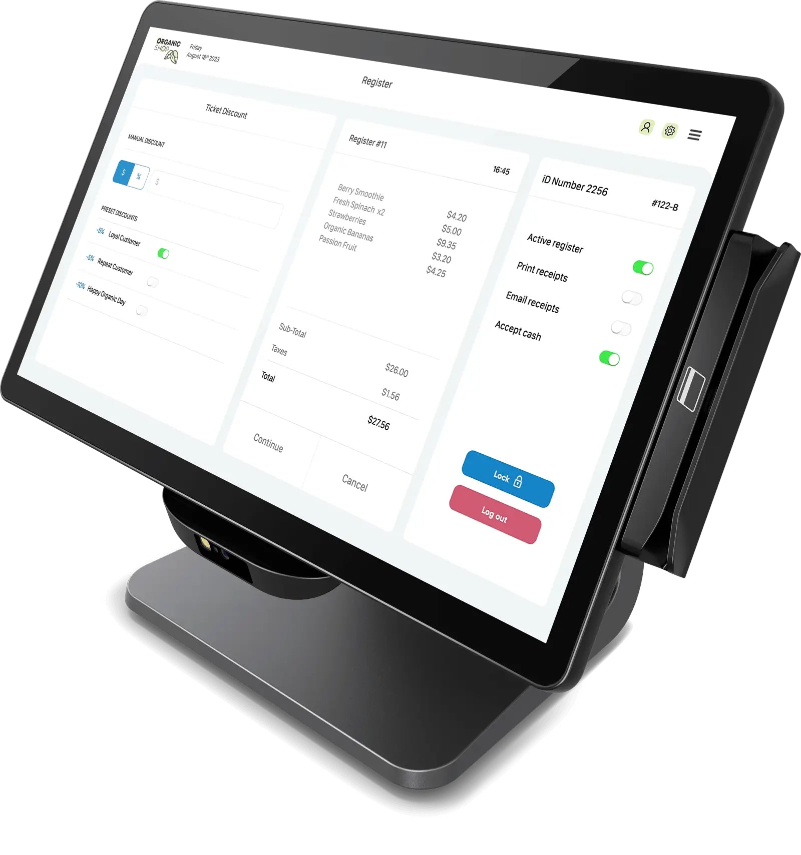 Elo Touch Solutions Elo E-Series 3 ESY15E2 – POS-Terminal 15,6" FHD (1920×1080) – ohne OS