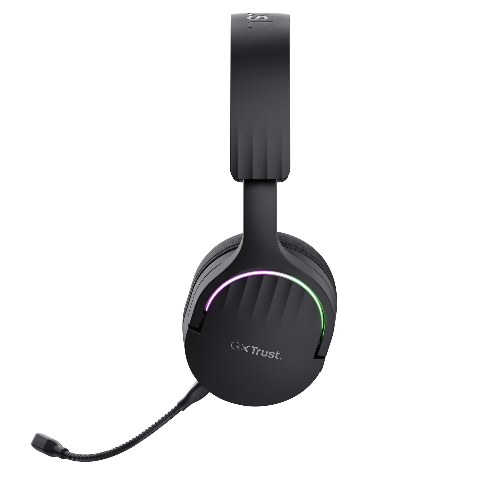 Trust GXT 491 FAYZO Gaming-Headset – Stereo, Kabel + BT, mit USB-A-Dongle, Schwarz