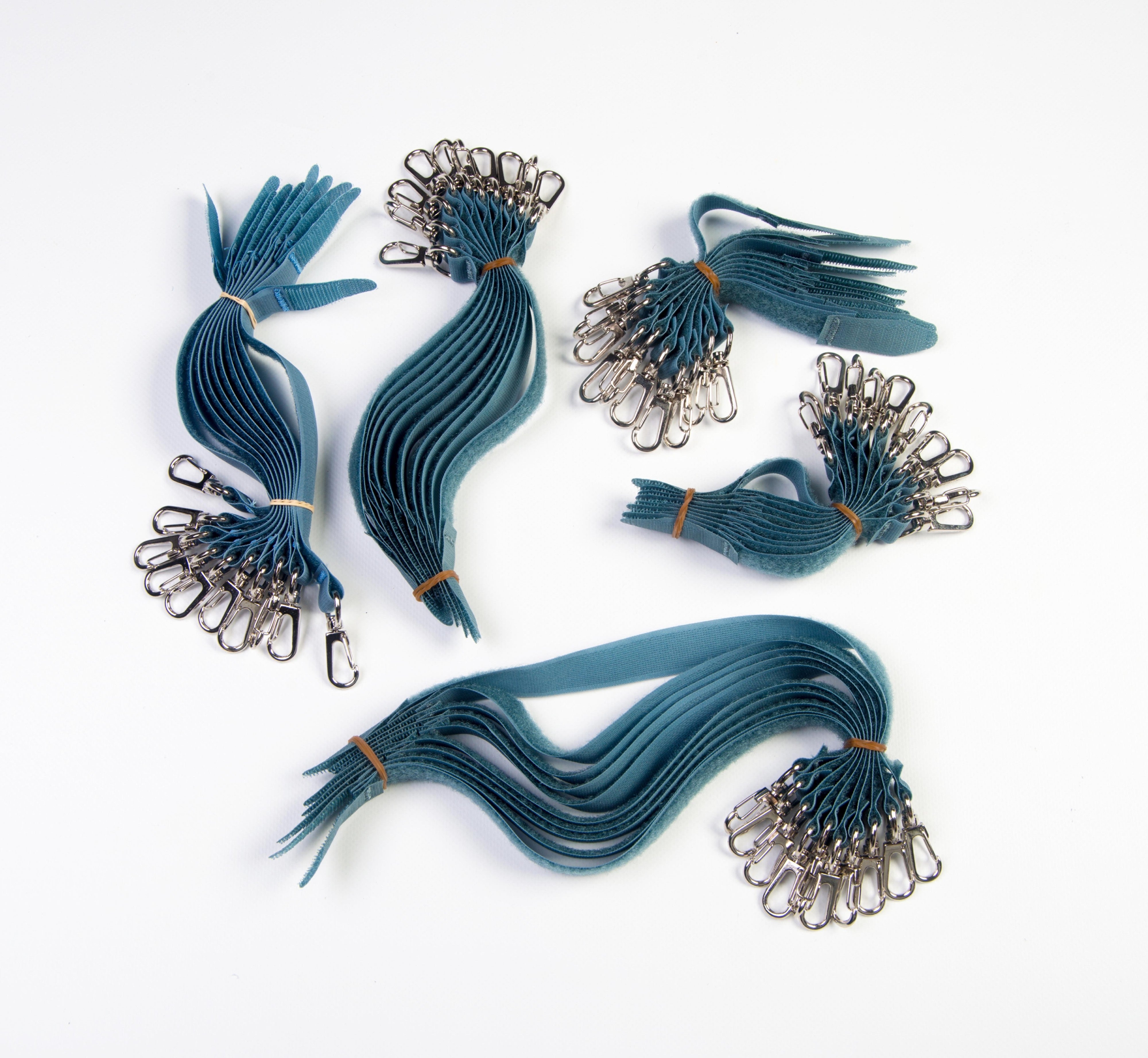 HPE Klettclips, schwarz