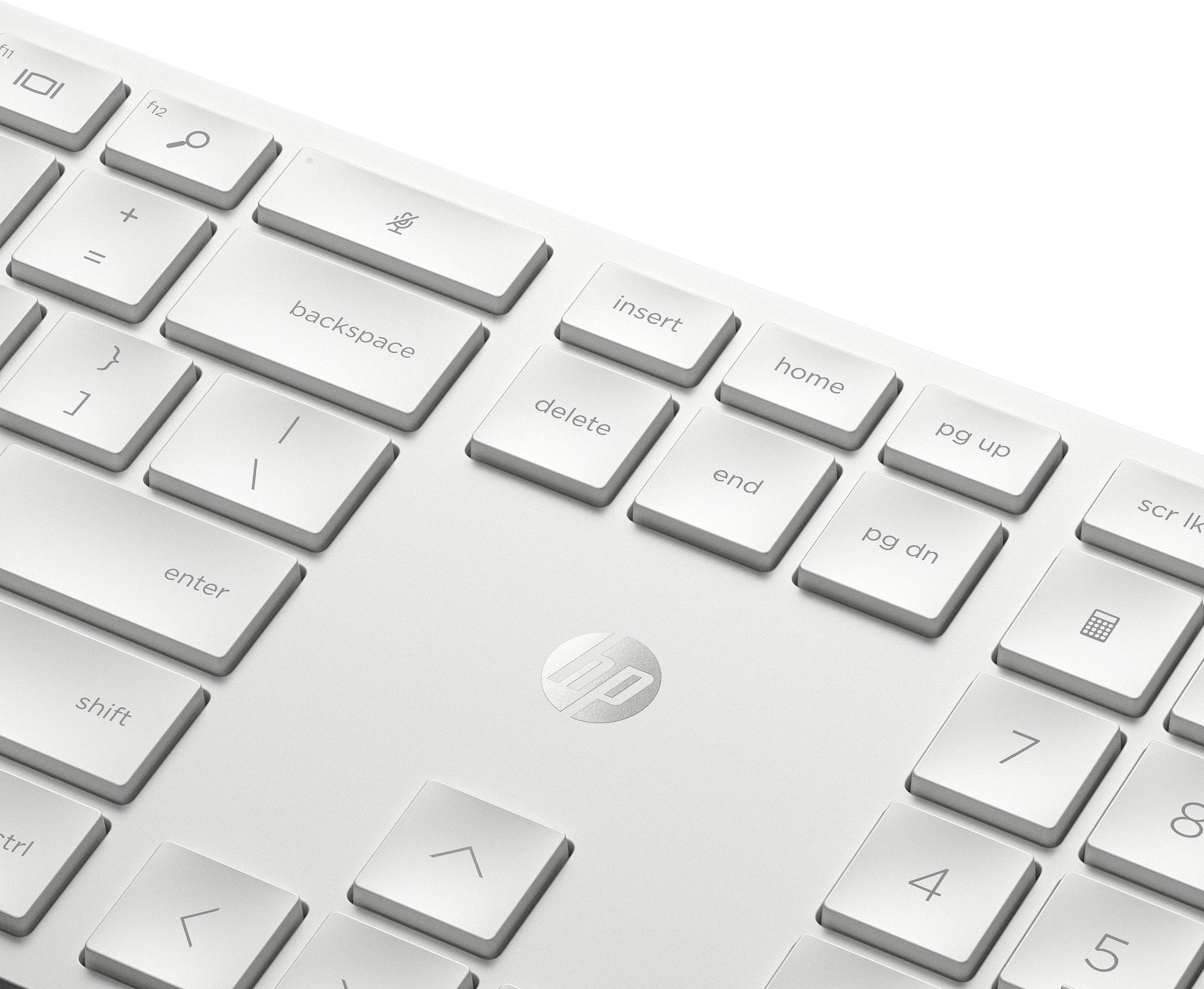 HP 650 – Tastatur- und Maus-Set – Membran – 2,4 GHz – Weiss