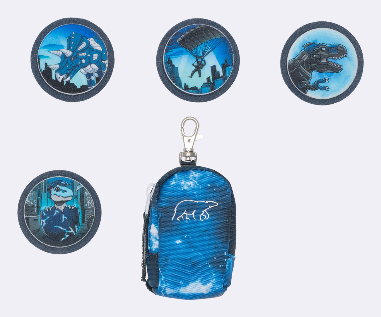 Beckmann Schulrucksack-Set – 6-teilig – Tech Rex