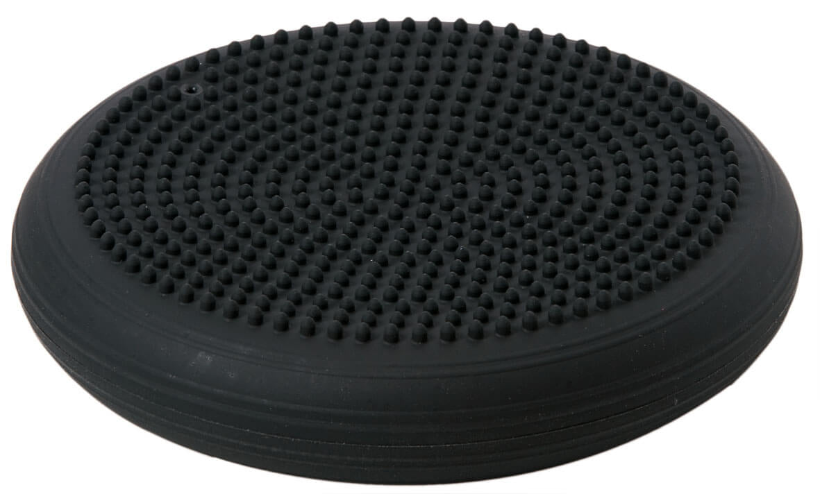 TOGU Dynair Senso XL Balancekissen – 36 cm Durchmesser, luftgefüllt, schwarz