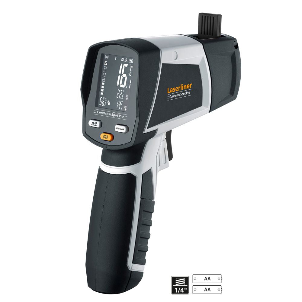 Laserliner CondeseSpot Pro Thermo-Hygrometer (Handgerät) – -40–600 °C, 20–80 %