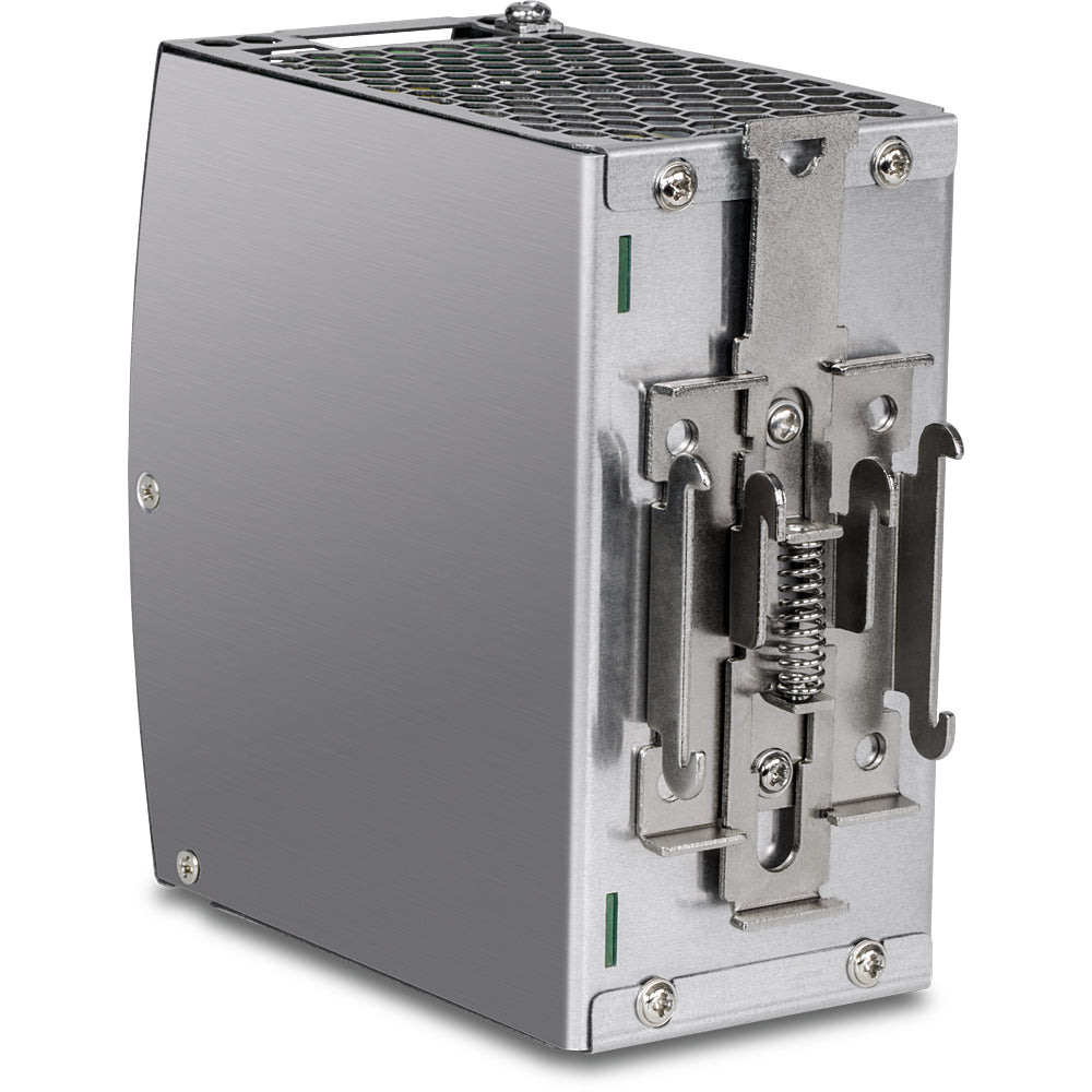 Trendnet TI-S24052 Netzteil 240 W – 52 V DC, 4,61 A, aktive PFC – Hutschiene, silberfarben