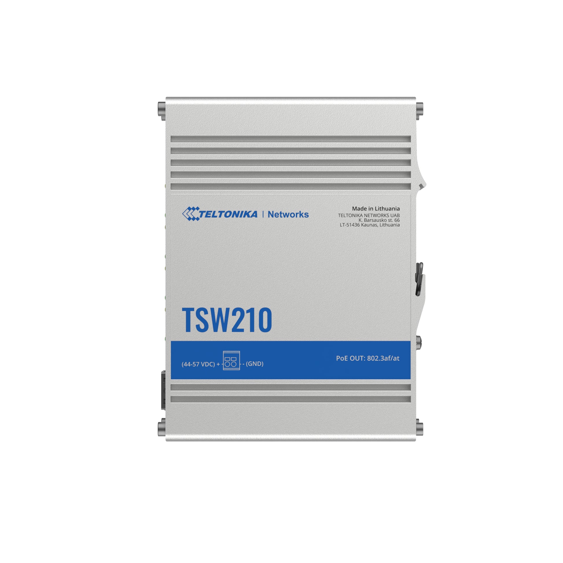 Teltonika TSW210 – Unmanaged Switch – 8× 1G, 2× SFP, Desktop