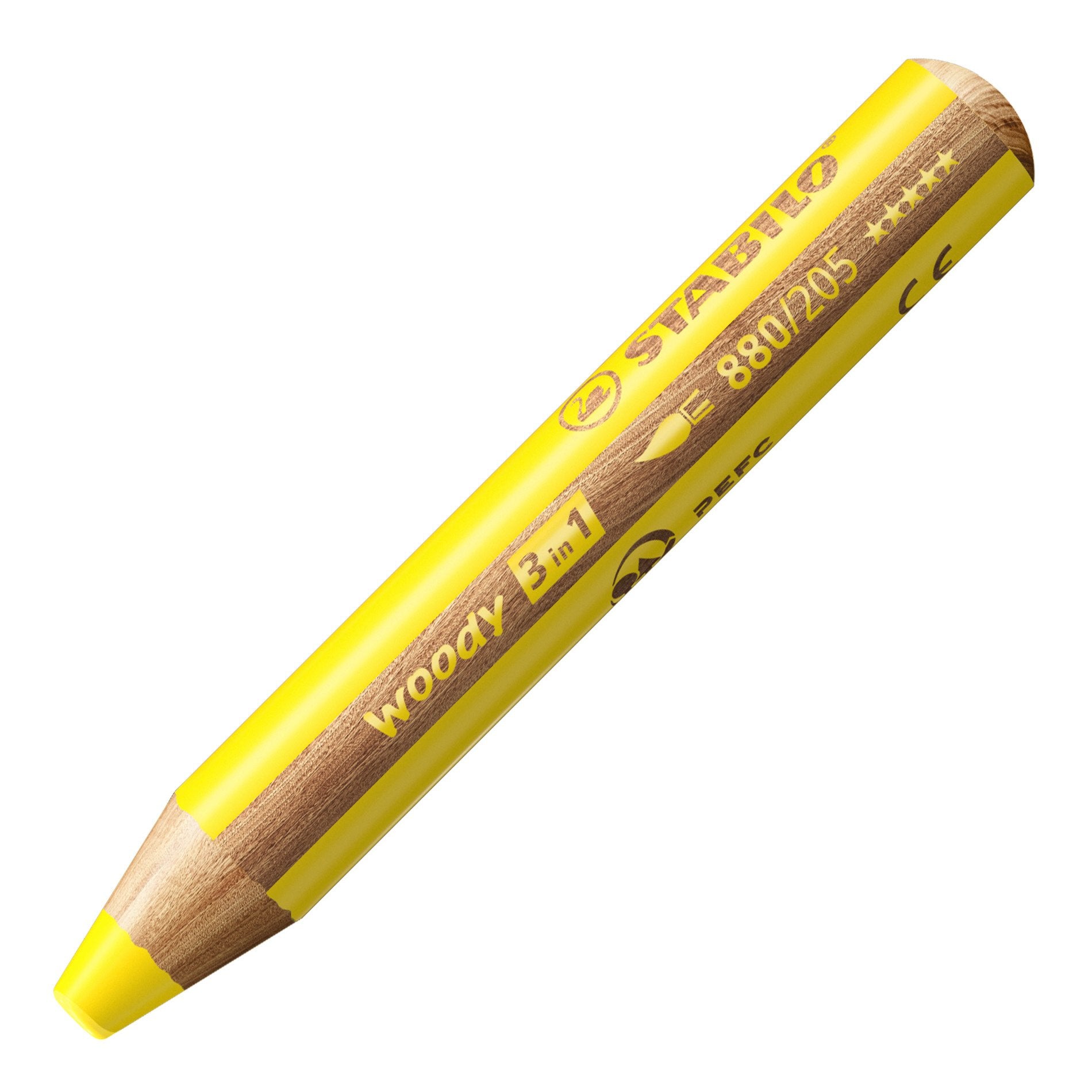 STABILO woody 3 in 1 – gelb, Ø 10 mm