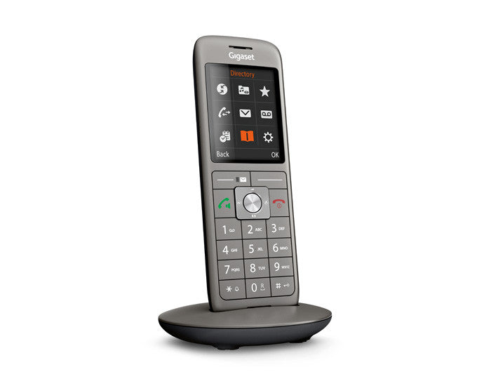 Gigaset CL660 HX – DECT-Telefon mit Basis, 2,4", freisprechen, anthrazit