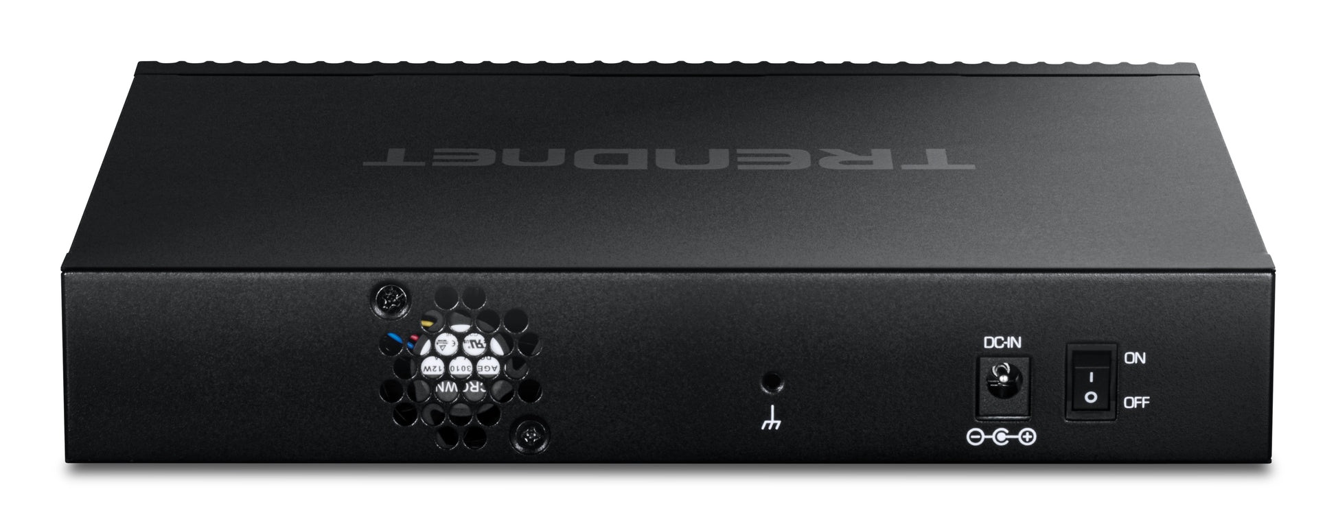 Trendnet TL2-F7080 – Managed L2 Switch – 8× SFP+ (10G), 19", 1U, Schwarz